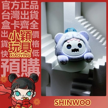 【小穎玩具】shinwoo  幽靈熊 融化的心 吊卡 手辦 公仔 擺件 禮物 限量款 收藏 尋找獨角獸