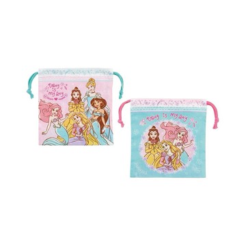 【Skater】收納袋(2入組)迪士尼公主