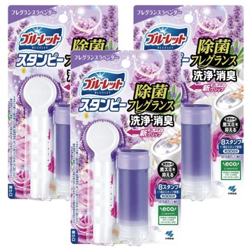小林製藥 BLUELET馬桶潔淨花瓣凝膠 紫色薰衣草 28g 除菌清洗消臭  3個
