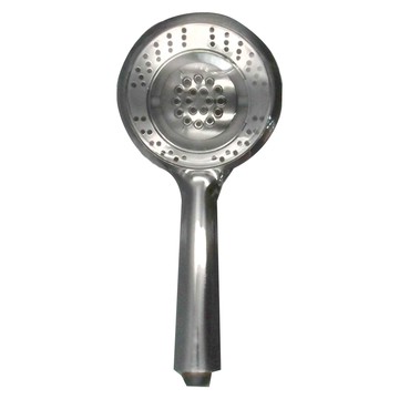 雙手萬能 360度可旋轉鏡面4段蓮蓬頭  銀色  1個