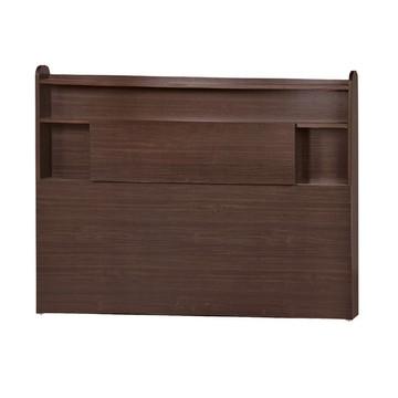 ASSARI-國門木芯板床頭片(雙人5尺)胡桃