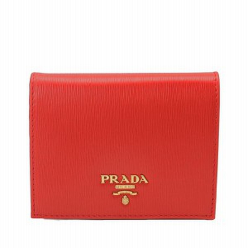 プラダ 財布 ミニ財布 Prada ショップ袋付き 二つ折り 財布 レディース 女性 プレゼント ブランド 1mv4vimo Lacc Zz 通販 Lineポイント最大1 0 Get Lineショッピング