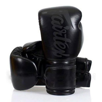 【VENUM旗艦店】Fairtex 健身房拳擊手套~重擊打沙袋拳套~個性化改裝 散打 自由 搏擊 泰拳 消光黑