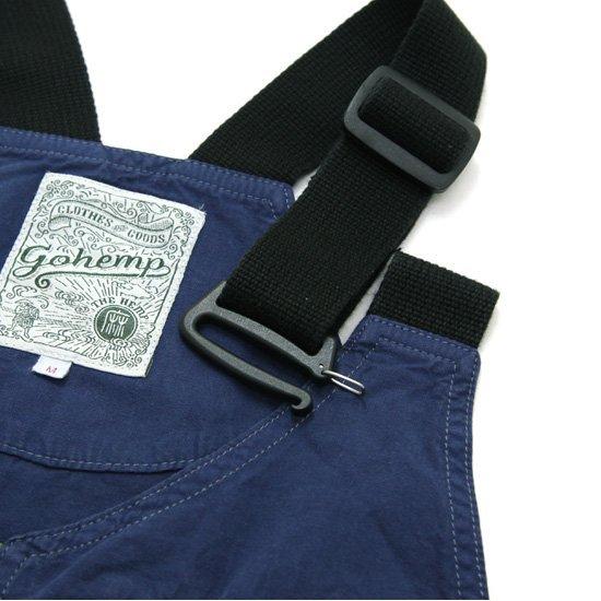 GO HEMP ゴーヘンプ｜WEATHER HEMP UTILITY VEST (ネイビーブルー