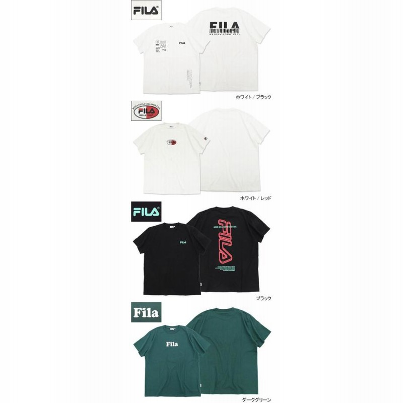 FILA Tシャツ 半袖 BTS着用モデル メンズ ＆ レディース フィラ