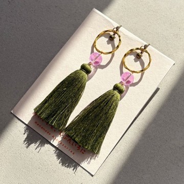 松樹耳環 不適用於金屬過敏者