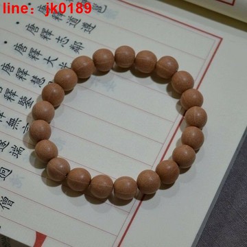 【新店熱銷】五線菩提手串女款靜心念珠佛珠手鍊木質禮物