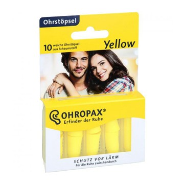德國 OHROPAX YELLOW 降噪耳塞 泡棉耳塞
