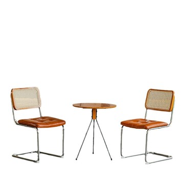 網紅酒吧清吧沙發套裝甜品店鋪奶茶店咖啡廳桌椅組合休閑洽談商用[DD010109]