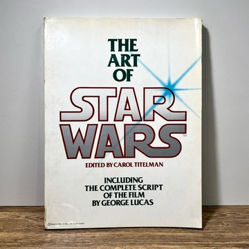 ◤絕版稀有 電影美術設定集+完整劇本《星際大戰STAR WARS：The Art of Star Wars》（1979）