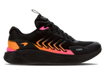 【K-SWISS】Aero Active X McLaren 運動鞋 黑/橘/桃紅(04317-073-M)