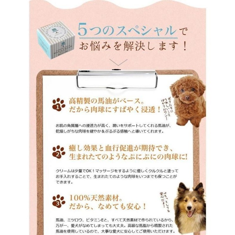 肉球 ハンドクリーム オファー 犬