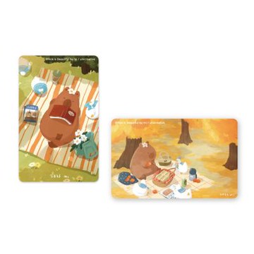 一卡通PLUS - 水豚店長與鴨鴨們 秋日系列