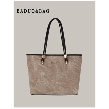 八朵女包2025新款高級感通勤包大容量托特包百搭單肩包手提大包女