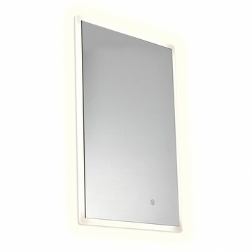 【H&R安室家】波爾多 智能LED發光觸控方型燈鏡 ZA0195(掛鏡/浴鏡/化妝鏡/鏡子)