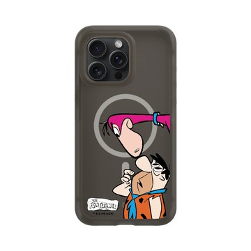 iPhone 15 Pro Max AirX 本質黑 - 摩登原始人 The Flintstones - 摩登原始人 - 可愛互動