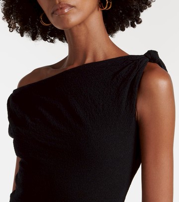 SIR Glow Twist cotton-blend midi dress