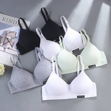 【折50元！免運】内衣 女內衣 少女舒適 發育期 高中生 學生 小胸聚攏  無痕內衣 無鋼圈內衣 運動內衣 小胸內衣