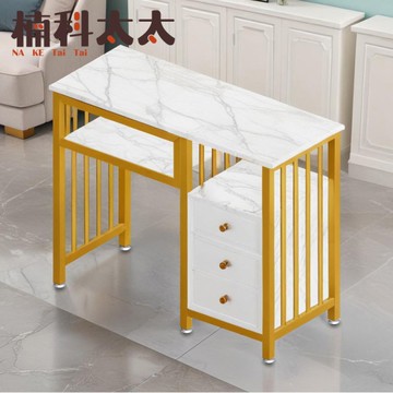 化妝檯 梳妝台 100公分 化粧台 桌子 收納櫃 梳妝台 美甲桌 小戶型桌子 梳妝檯 收納櫃 梳妝櫃 DT100GW