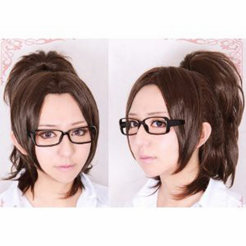 進撃の巨人 ハンジ ゾエ 風 ウィッグ コスプレ キャラウィッグ