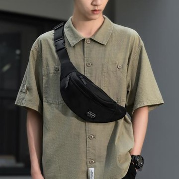 木村耀司挎包男潮牌斜挎包夏季背包運動單肩包ins潮小包胸包腰包
