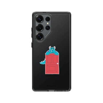 Galaxy S25 Ultra Clear 酷墨灰 - 迪士尼-皮克斯 PIXAR - Knock! 毛怪