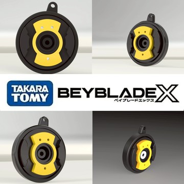 台灣發貨/免運 Beyblade X 戰鬥陀螺鑰匙圈 陀螺太空艙 軸承版 口袋級陀螺挂件