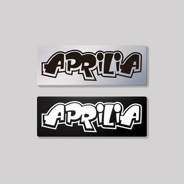 APRILIA/HHP/鋁牌飾貼 SunBrother孫氏兄弟