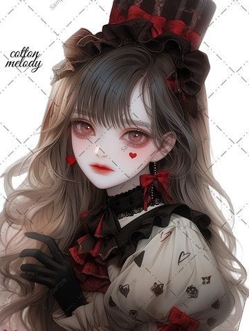 原廠貼紙 no.459 人物貼紙 原創貼紙 人物貼紙 少女貼紙 原創人物貼紙