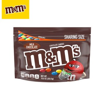 M&M S 經典牛奶糖衣巧克力 分享包 283.5g 零食/點心