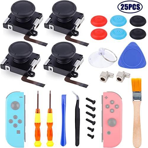 ゲーム 修理キット |Joycon Joystick Replacement Repair Kit Pack for