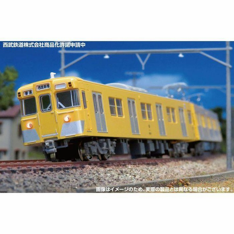 GREENMAX 西武鉄道2000系 初期車 6両セット (編成番号未装着) 32035＞西武2000系初期車更新車（車番・ロゴ選択式）6両編成