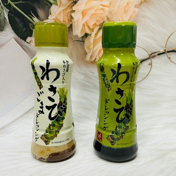 日本 MOHEJI 山葵醬 芥末醬 170ml 兩款供選 清爽山葵醬/山葵芝麻沙拉醬｜全店$199免運
