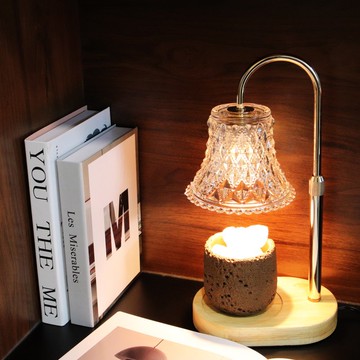 琉淨暖香開運鹽燈/擴香-月光