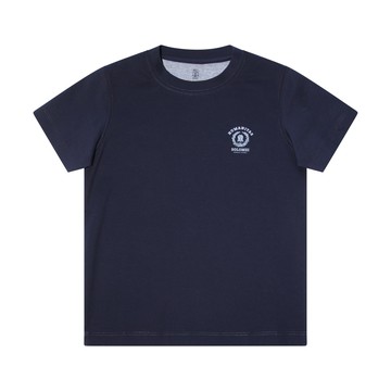Brunello Cucinelli - Blue Cotton T-shirt