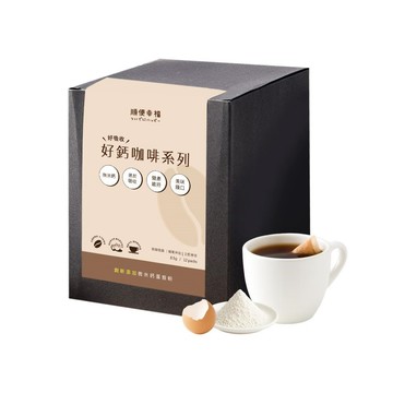 順便幸福 好鈣浸泡咖啡-黃金曼特寧12包x1盒(微米鈣 蛋殼粉)