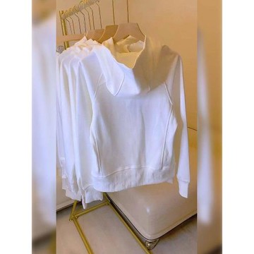 大碼早秋季超好美式復古設計感上衣女小個子2023新款爆款連帽衛衣