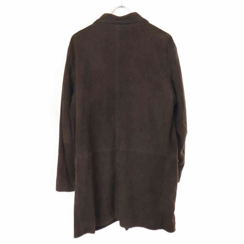 COMOLI コモリ 19AW ディアスキンチェスターコート ブラウン 2