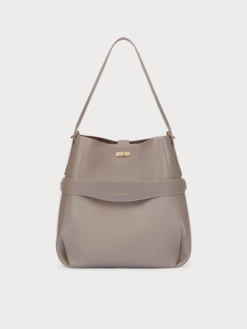 S'AIME Neutral  真皮柔軟雙面大水桶包