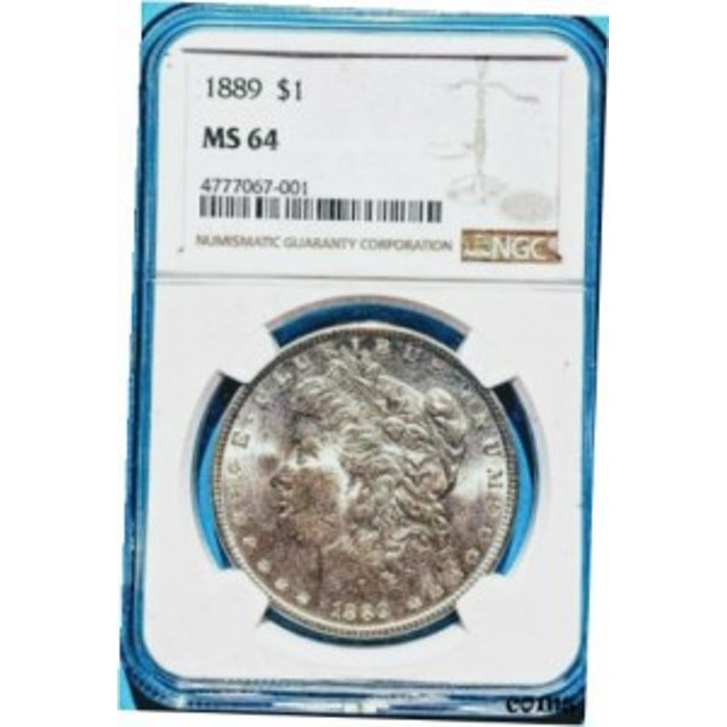 品質保証書付】 アンティークコイン NGC PCGS 1889-P MORGAN SILVER