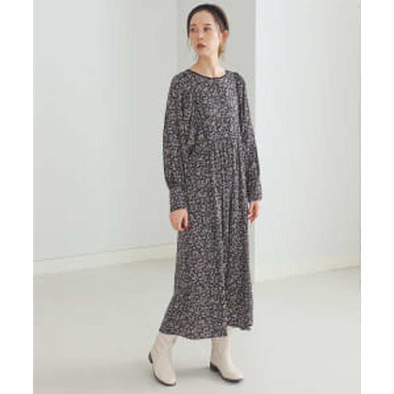Beams Heart ヨーク切替 花柄ワンピース 通販 Lineポイント最大1 0 Get Lineショッピング