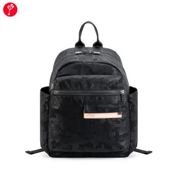 【satana】Soldier 心旅行後背包 輕量防潑水 11吋平板 減壓止滑背帶 台灣製 SOS2590 - 城市光影