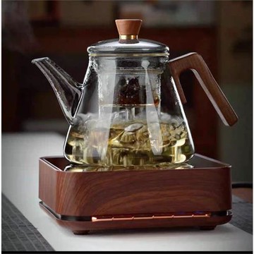 茗鳳祥鋼琴家電陶爐靜音按鍵式家用小型燒水煮水電陶爐煮茶器套裝