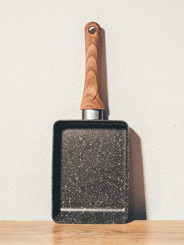 日式玉子燒小煎鍋早餐盤麥飯石蛋卷煎蛋牛排厚蛋燒方形平底不粘鍋