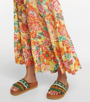 Poupette St Barth Kimi floral shirt dress