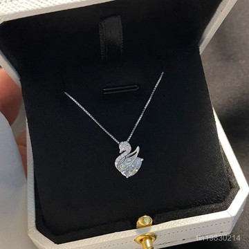 🔥限時下殺🔥【店鋪熱銷】925銀小天鵝項鏈女ins輕奢小衆高級氣質百搭2025年新款鎖骨鏈禮物