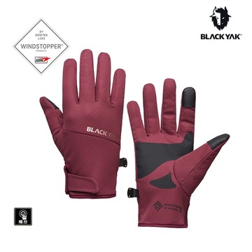 BLACKYAK 韓國 女 TUNDRA WSP防風手套(深莓紅) GORE-TEX 戶外健行 保暖手套 防風 BYCB2WAN01