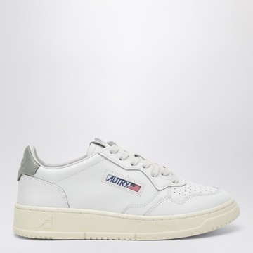Medalist Low sneakers in white/grass green leather