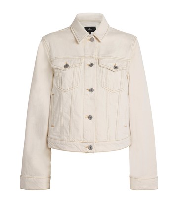 7 For All Mankind Denim Trucker Jacket