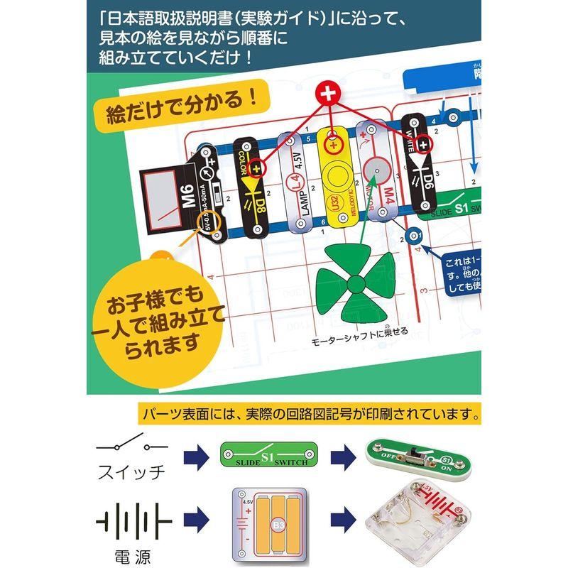 電子回路 実験 電脳サーキット マイホーム 電気の仕組みを学ぶおもちゃ